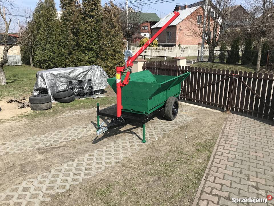 Przyczepa do quada hds dźwig kiprowana lesna na Olkusz