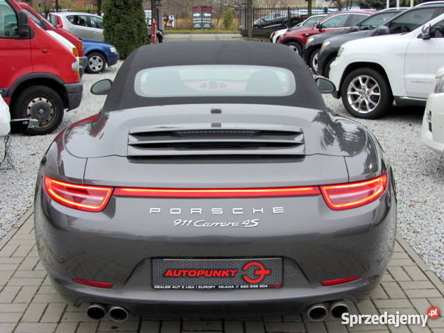 Sprzedam Porsche 911 991 szary podgrzewane fotele Mława