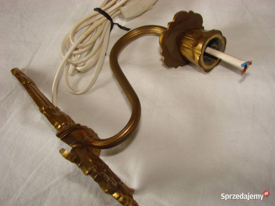 mosiężny kinkiet pomorskie