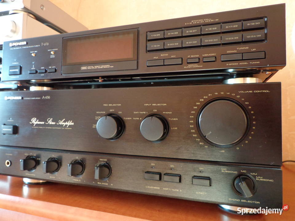 PIONEER wzmacniacz A656 tuner F676 Kraków