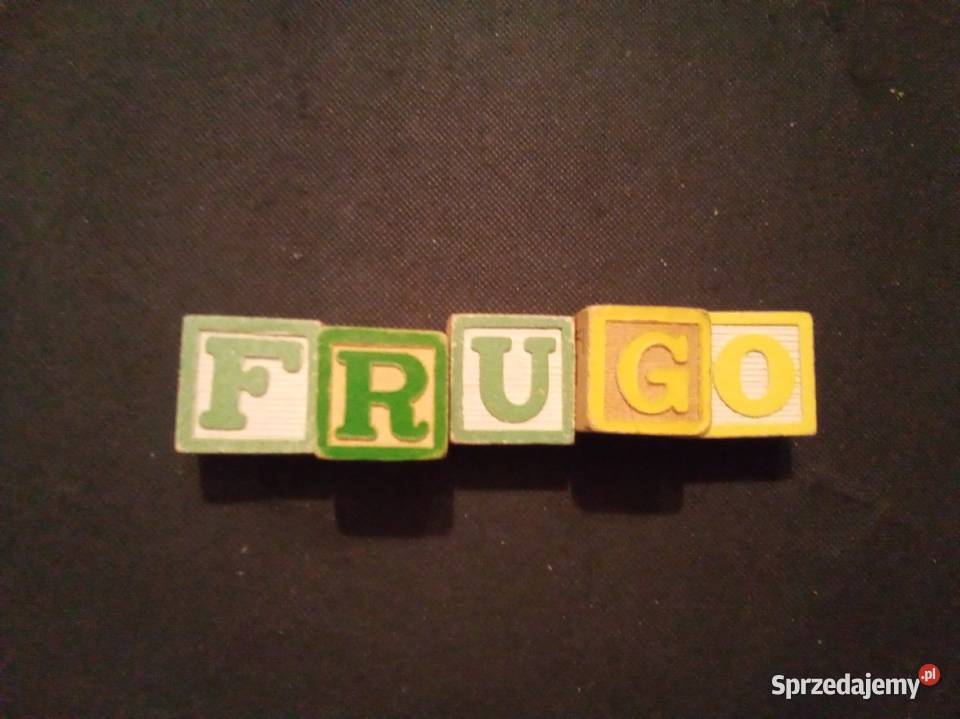 5 drewnianych puzzli vintage z literkami i Warszawa sprzedam