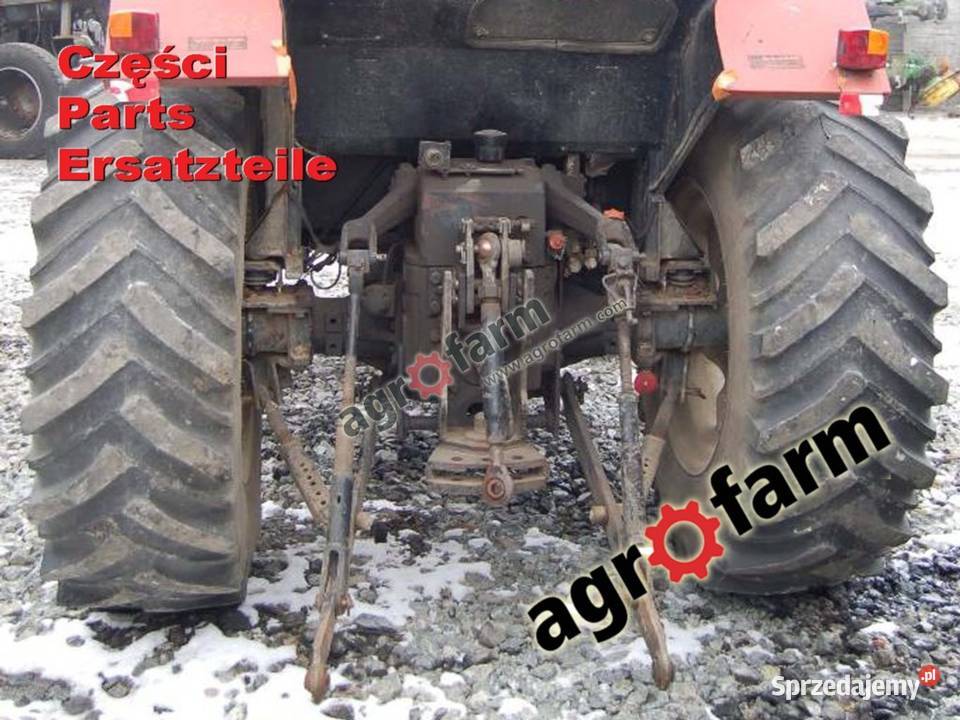Case 633 części skrzynia biegów silnik most oś Byków