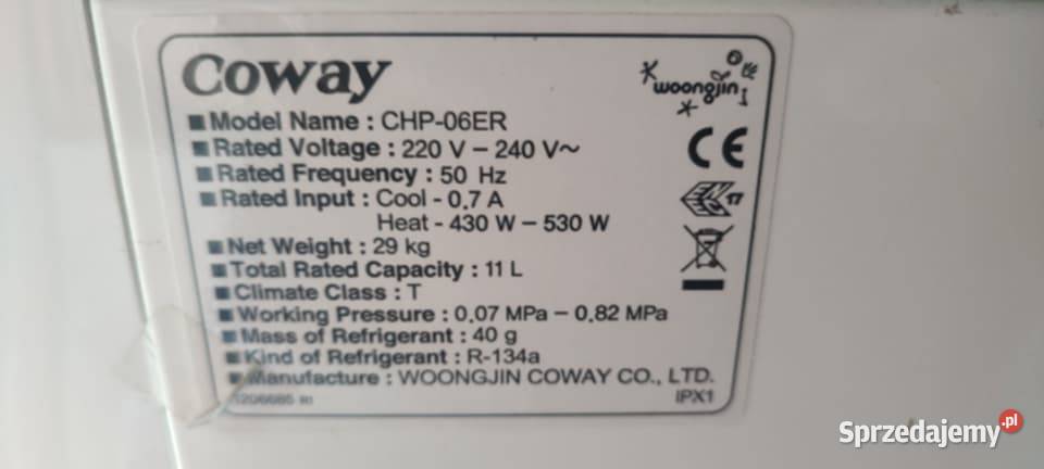 Dystrybutor wody Coway Ostrołęka