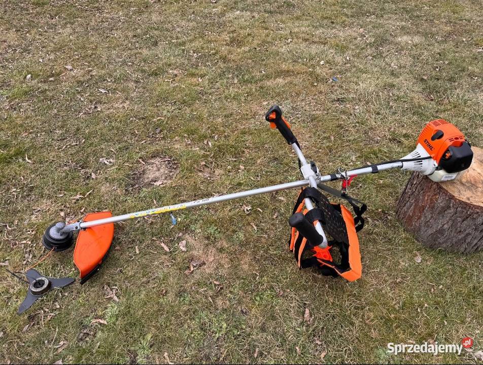 Koszenie trawy wykaszarką Augustów