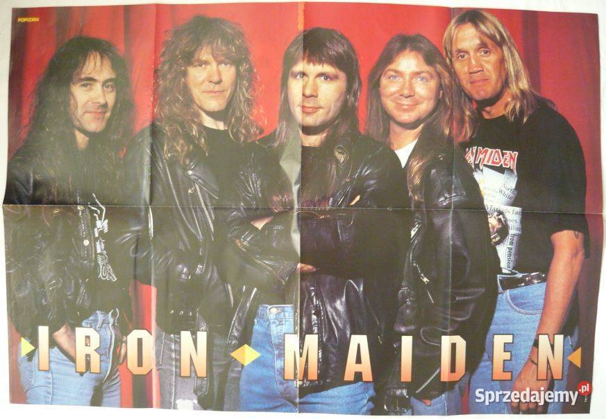 POSTERY IRON MAIDEN WYPRZEDAŻ ŚWIAT PLAKATÓW kujawsko-pomorskie Bydgoszcz sprzedam