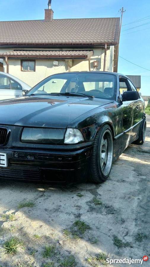 Bmw e36 coupe czarna gleba borbet xenon manualna mazowieckie