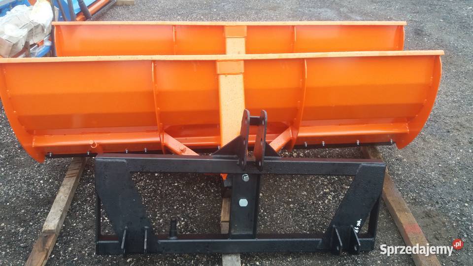 Pług śnieżny do odśnieżania śniegu Nowy Produkt Hajnówka