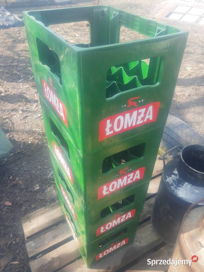 Skrzynka Łomża 05 krata transporter na piwo wino lubelskie
