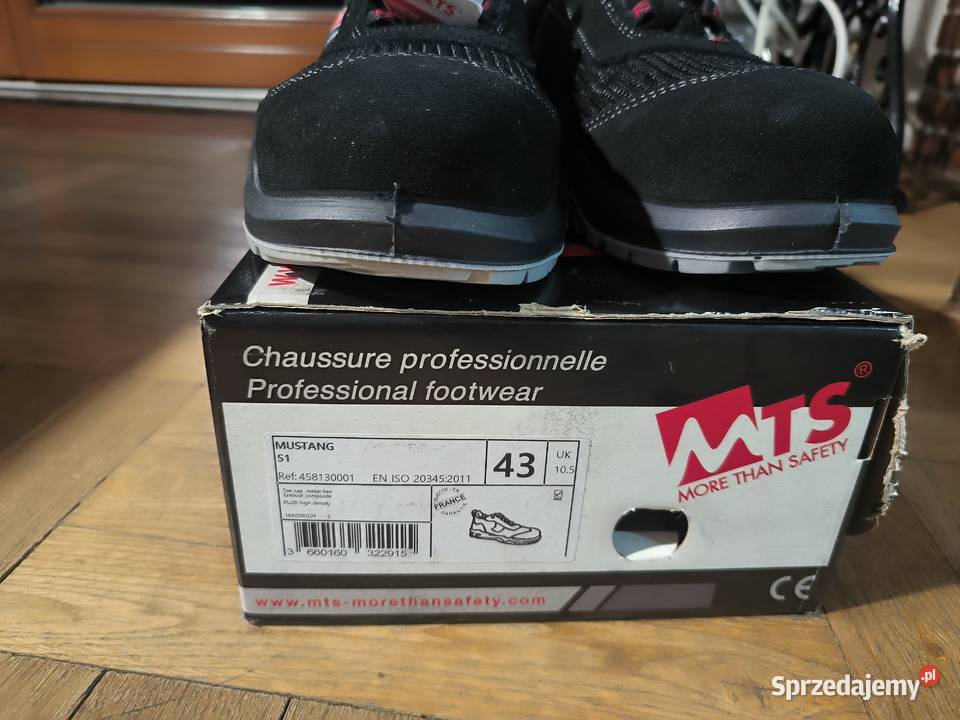 Sprzedam Buty robocze MTS Mustang s1 r43 Gdów
