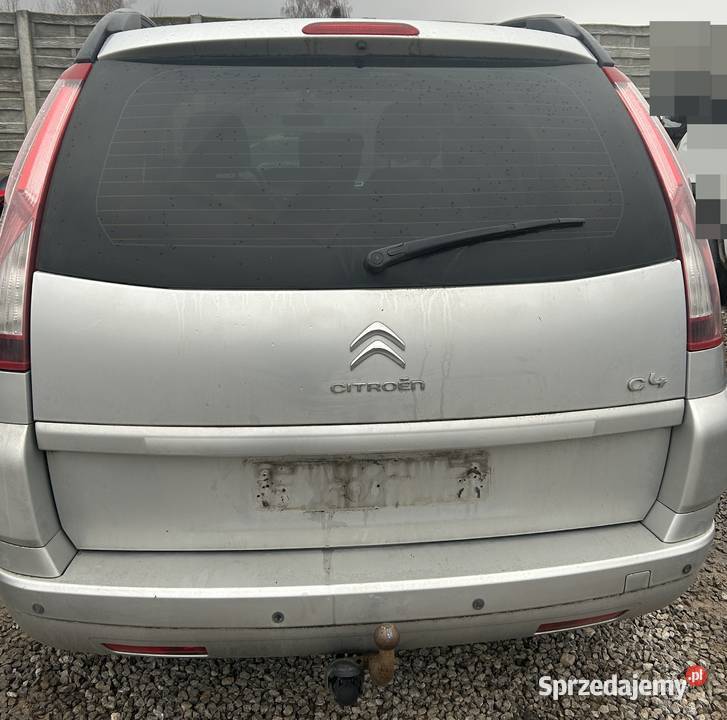 klapa bagażnika Citroen C4 Picasso EXYB EZRC Bodzentyn sprzedam