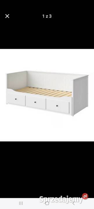 Łóżko rozkładane Hemnes plus szafa 2 drzwiowa Łóżka