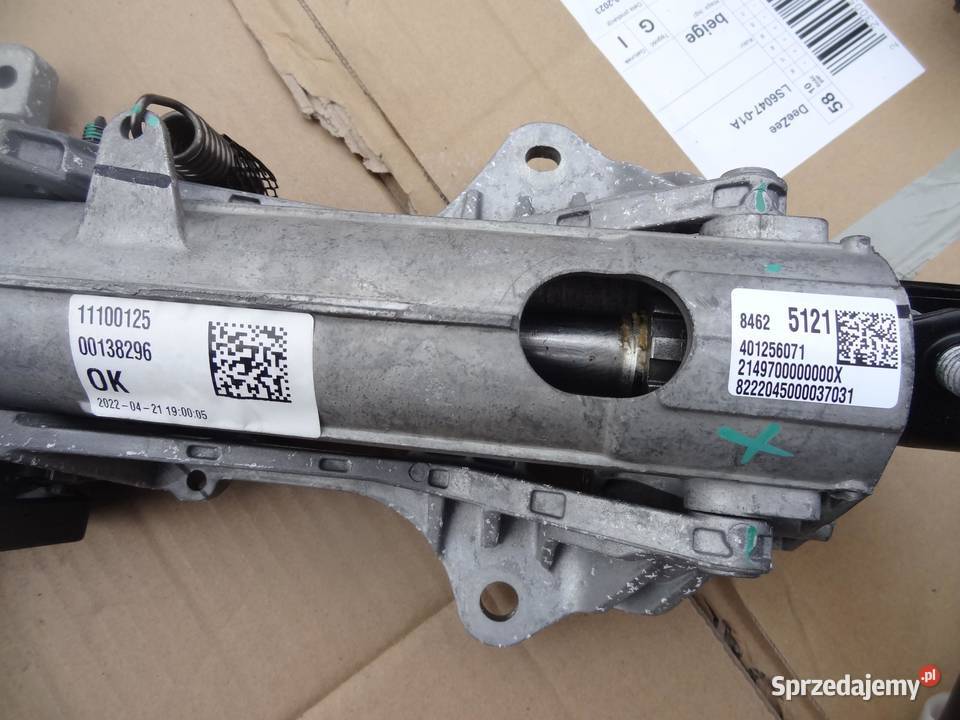 KOLUMNA KIEROWNICZA OPEL INSIGNIA B 20 CDTI wielkopolskie