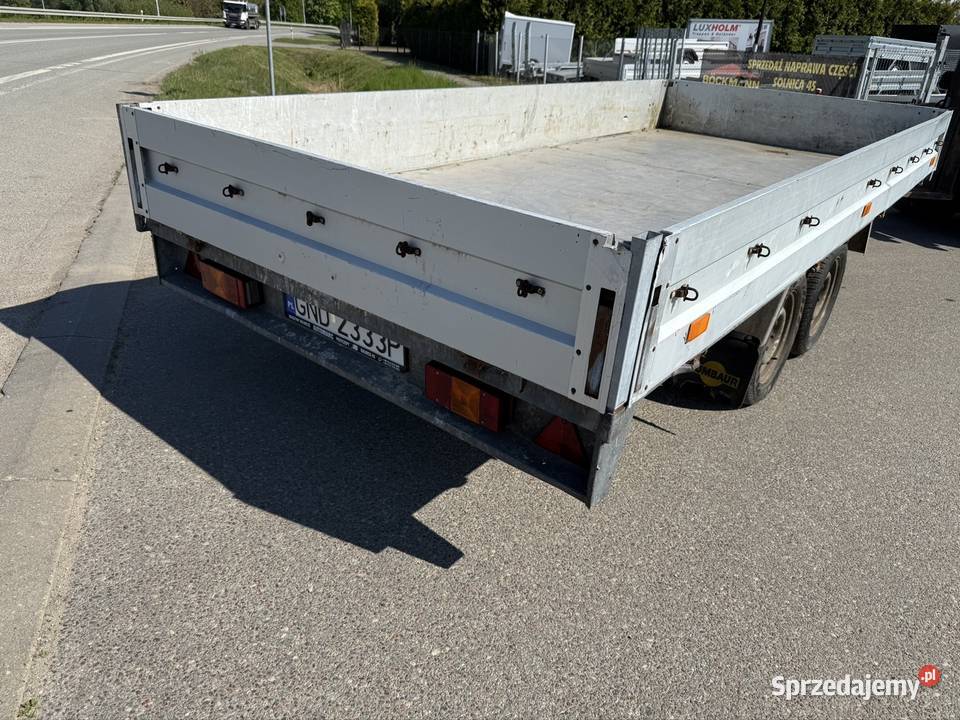 Humbaur przyczepa skrzyniowa Solnica
