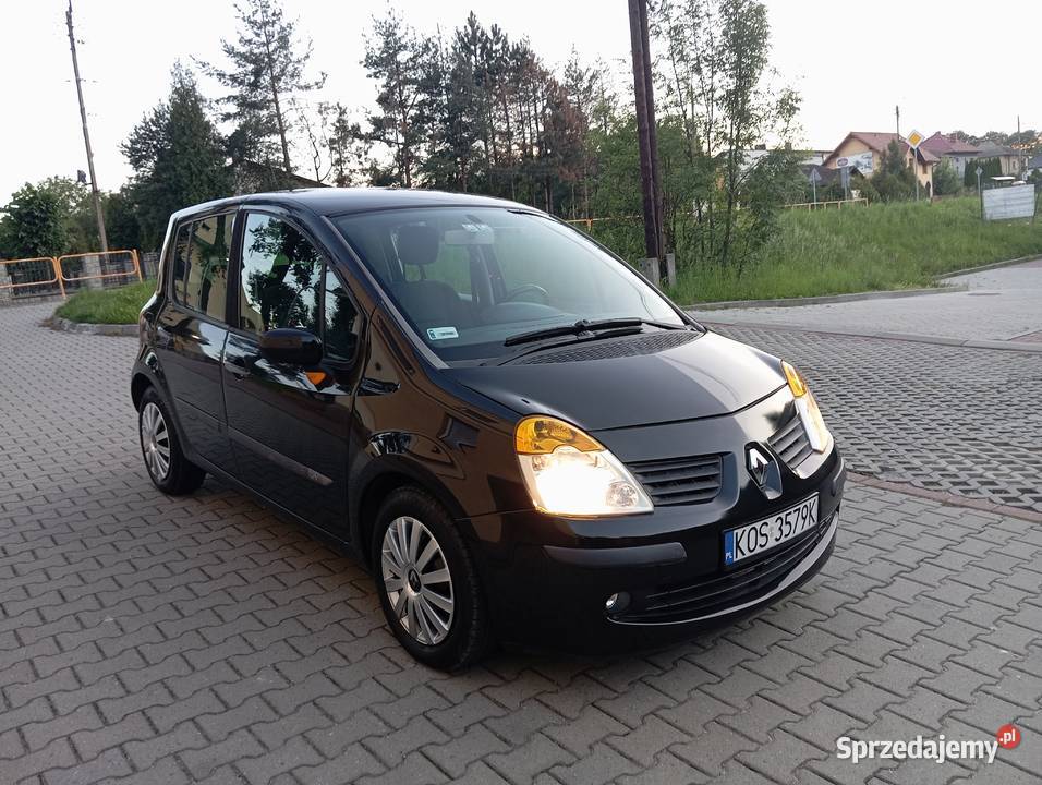 Renault Modus 12Benz75185 Klima 2004r Super stan benzyna Samochody osobowe Bulowice