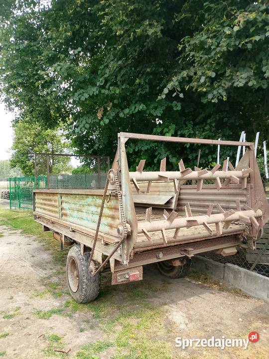 Rozrzutnik obornika Mało Używany lubelskie Lubartów sprzedam