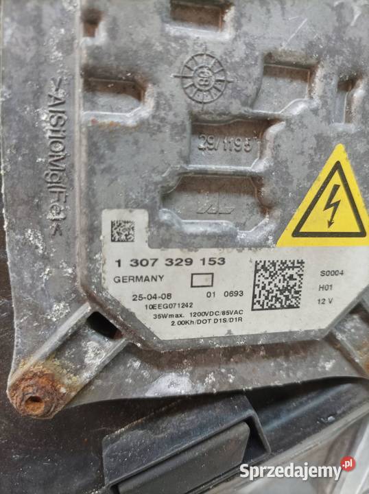 LAMPA PRZÓD PRAWA XENON EU USZKODZONA Bmw X5 II