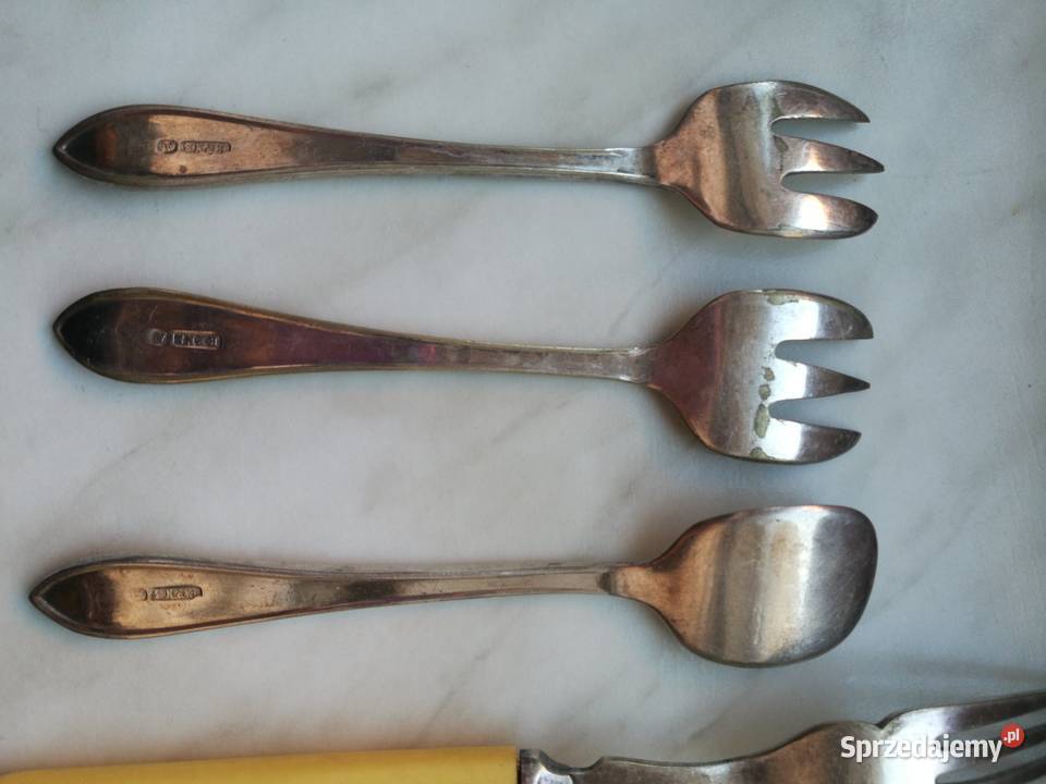 Komplet sztućce stare bakelit zachodniopomorskie