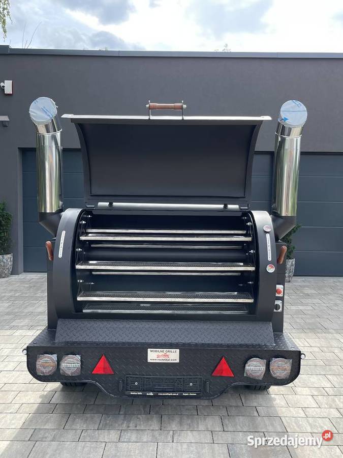 Mobile grills bbq grill przyczepa gastronomiczna Golęczewo