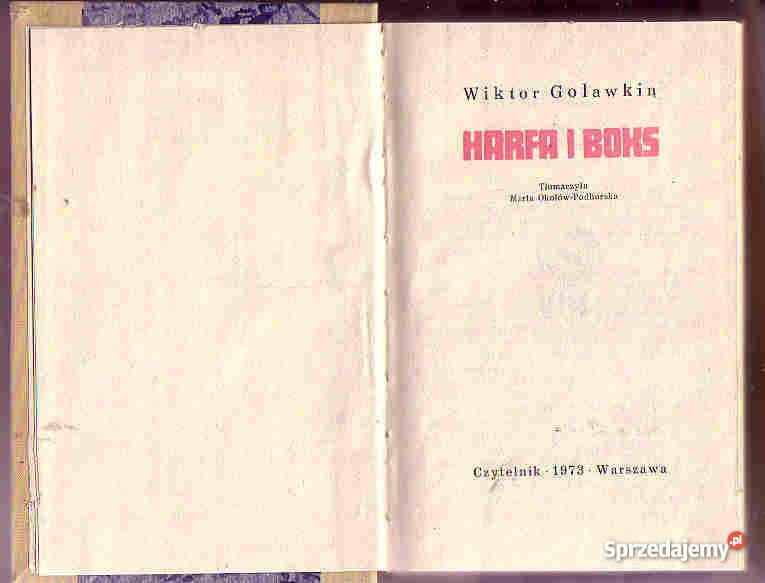4517 HARFA I BOKS WILTOR GOLAWKIN Czyrna