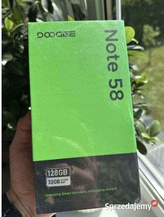 NOwy Telefon DOOGEE Note 58 8GB 24GB 128GB 675 dolnośląskie Wrocław sprzedam