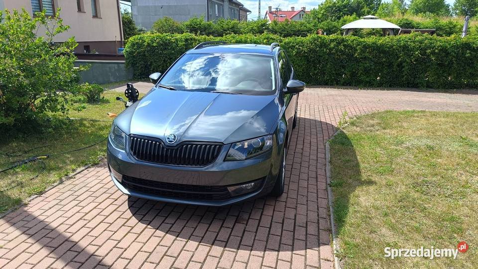 Skoda Octavia III 20tdi Elegance bogata Ładny czujnik deszczu Węgorzewo