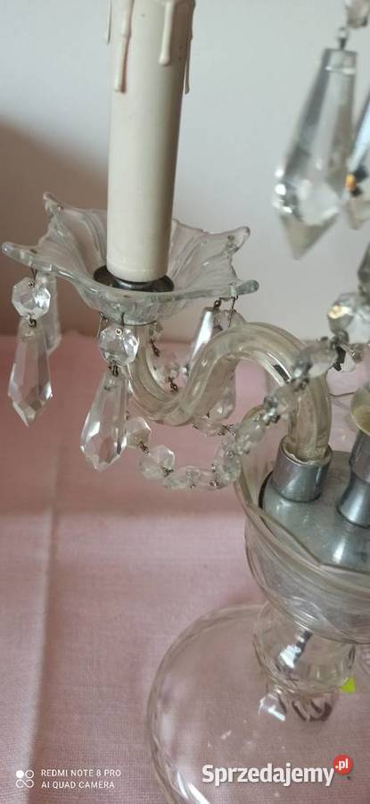 Lampa kryształowa Cristal z Genui Gdańsk