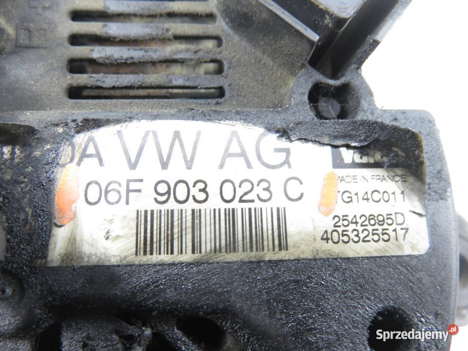 ALTERNATOR VW GOLF V 1K1 20 TDI 06F903023C