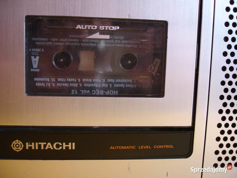 Radiomagnetofon HITACHI TRK5600E lubuskie Zielona Góra