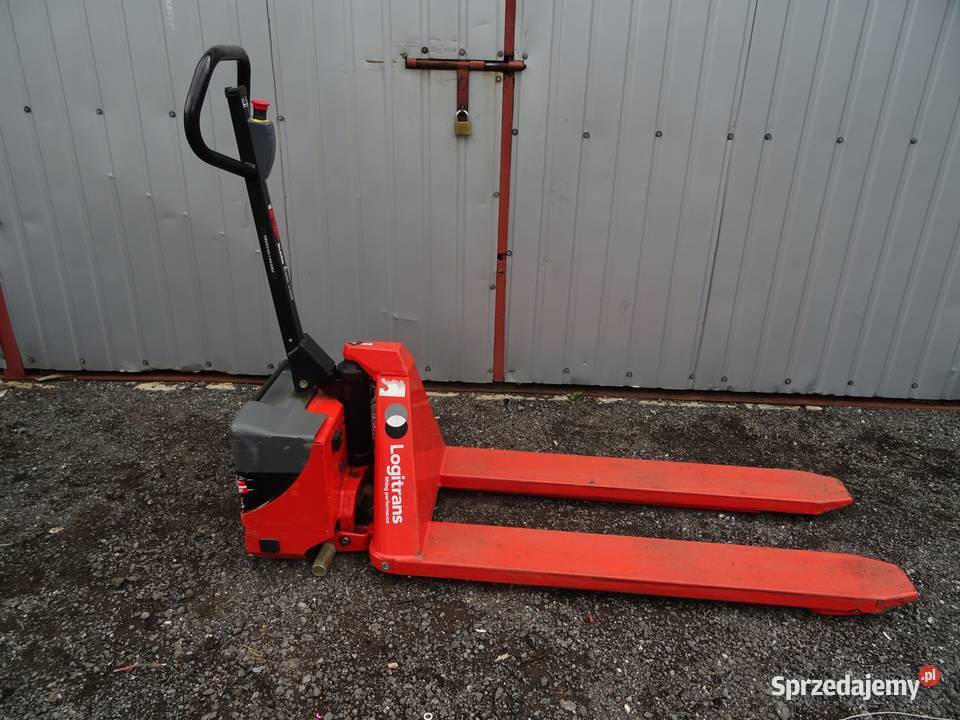 WÓZEK PALETOWY ELEKTRYCZNY LOGITRANS EHL1004 Wąchock sprzedam