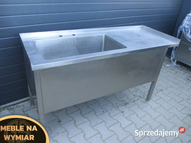 Stół Ze Zlewem DUŻA KOMORA 40 Z Maskownicą 3 Gastronomia Ostrów Wielkopolski