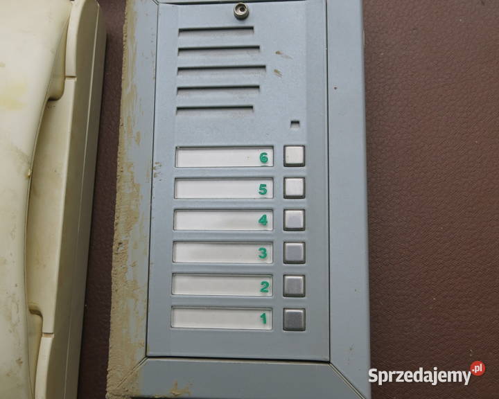 Domofon analogowy Elfon EWD 10 5 słuchawek Urmet Kraków sprzedam