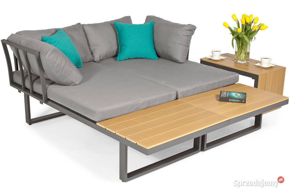 Narożnik ogrodowy aluminiowy Kameleon szary Złoczew sprzedam