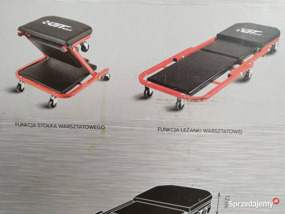 NAJTANIEJ Leżanka Warsztatowa Stołek Podpórka Leżanki i taborety warsztatowe sprzedam