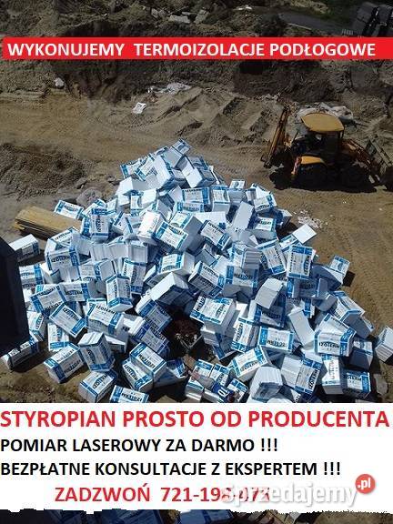 STYROPIAN pod wylewki izolacje ocieplenia podłóg mazowieckie usługi budowlane