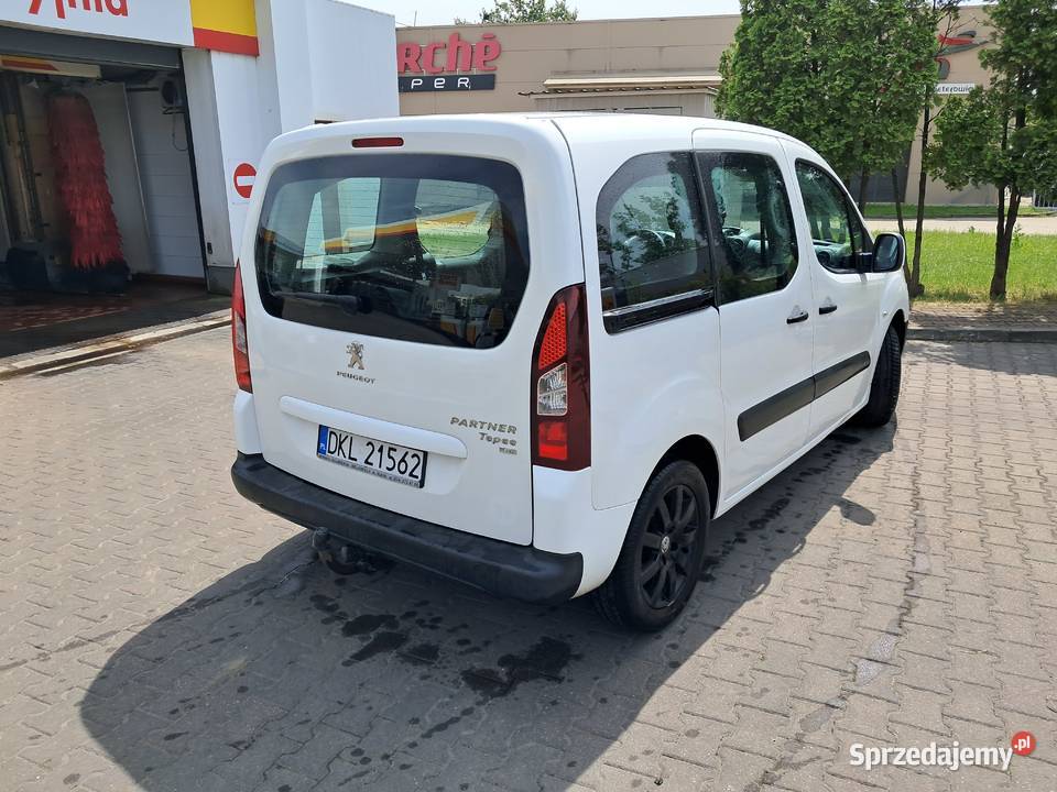 Peugeot Partner teppee 16hdi 5 osobowy Tanio Partner Świdnica