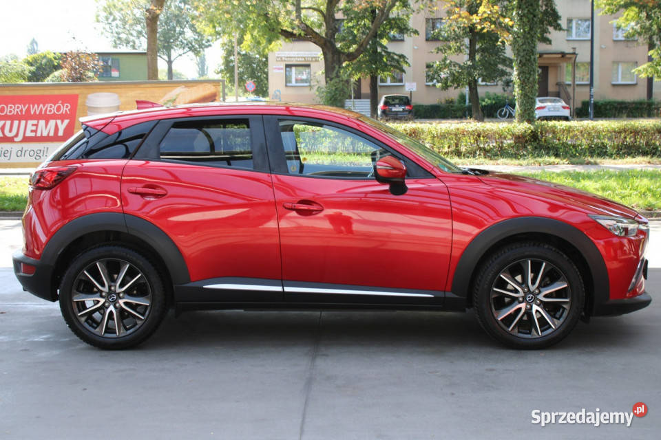 Mazda CX3 Bezwypadkowy bogata wersja przyciemniane szyby Gliwice
