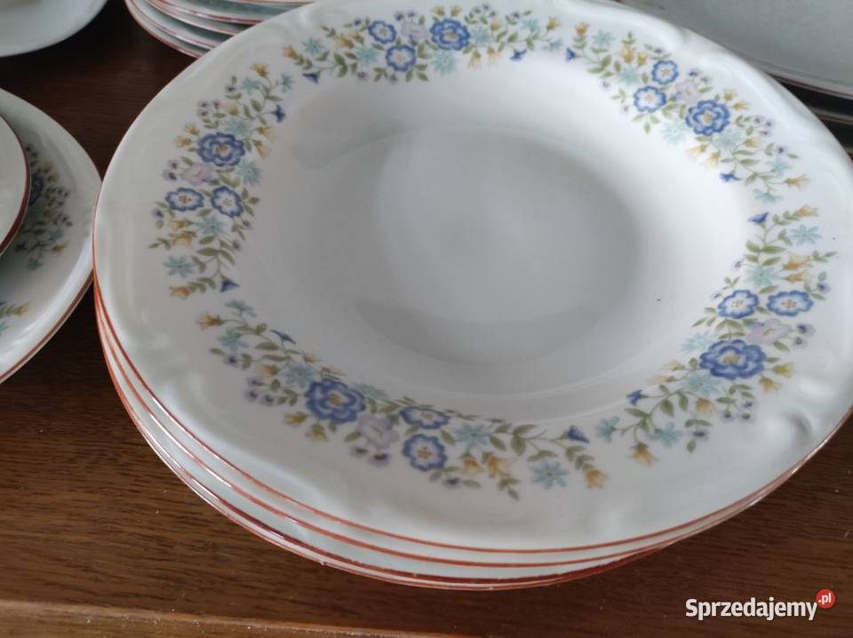 zestaw obiadowy kolekcjonerski porcelana Talerze i talerzyki świętokrzyskie Kielce sprzedam