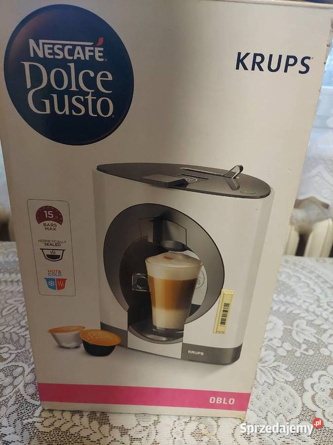 Expres do kawy Krups Obło Nescafe DolceGusto Czarna Woda