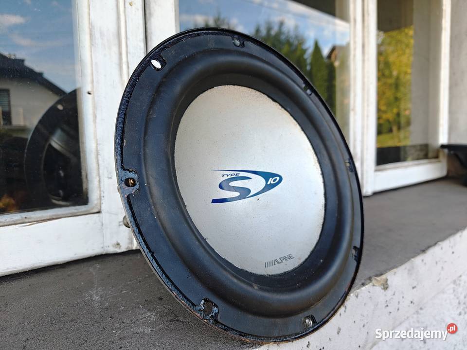 Głośnik bassowy basowy niskotonowy 10 25 250mm