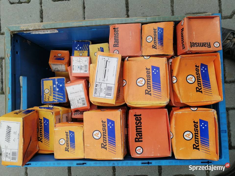 Gwoździe do osadzarek Hilti Ramset Spit Cieszyn