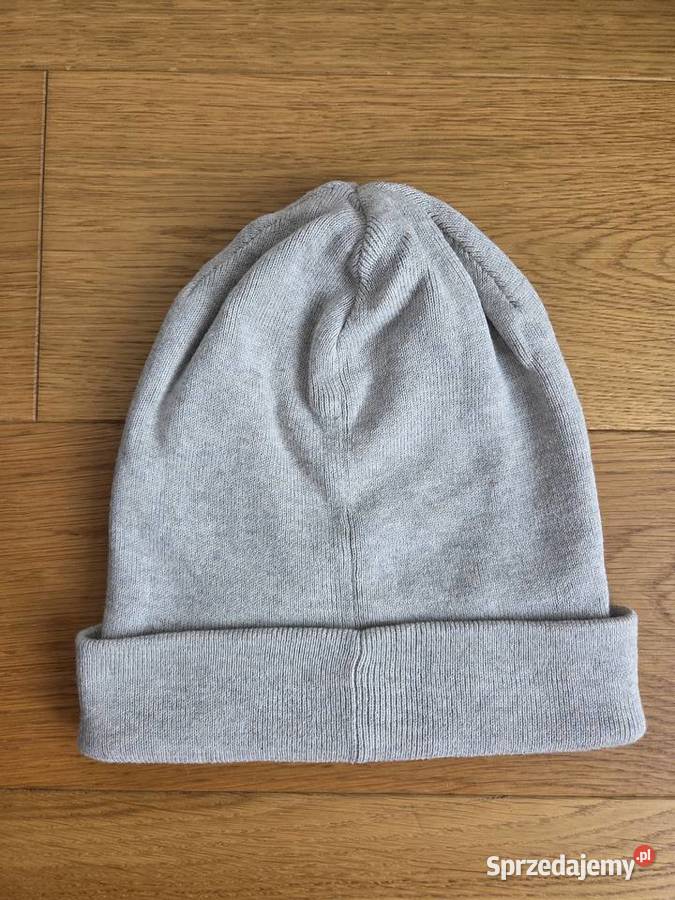 Beżowa melanż czapka zimowa 100 bawełna Polo Galanteria i dodatki Liszki sprzedam