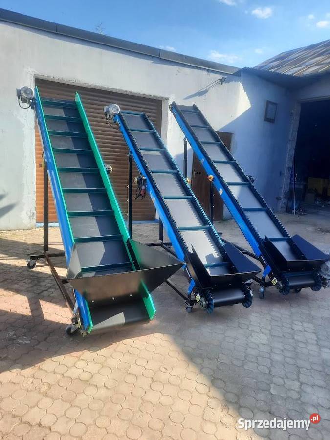 Przenośniki wznoszące Producent z magazynu Pozostałe łódzkie Rogóźno sprzedam