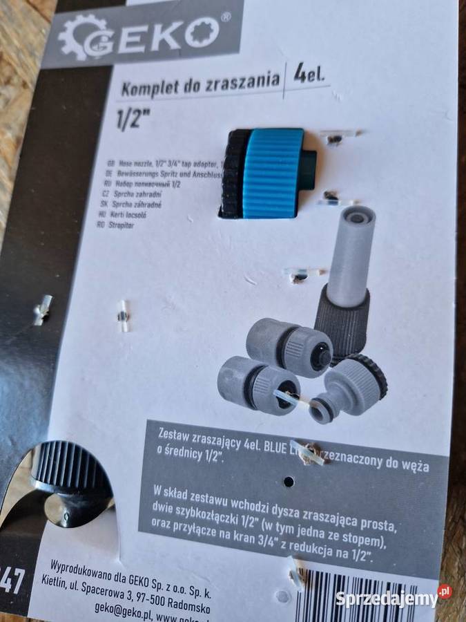 Kpl4elem 12 do zraszaniablister BLUE LINE G73047 sprzedam