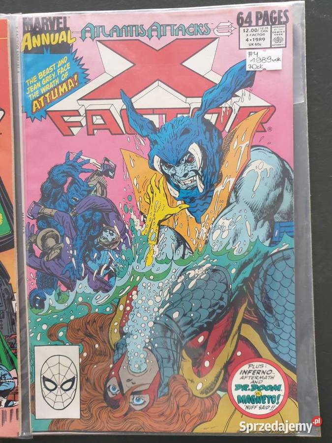 XFactor Annual 2 komiksy Marvel USA 19871989 Komiksy Gdynia