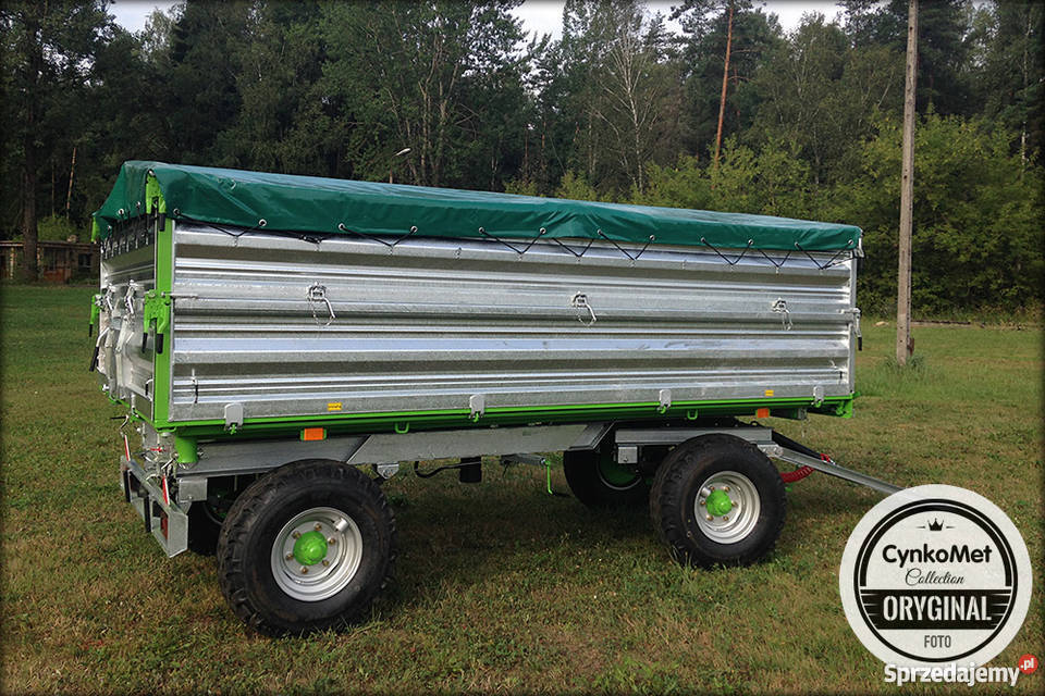 Przyczepa rolnicza dwuosiowa T1692 6 Ton Bieńkowice