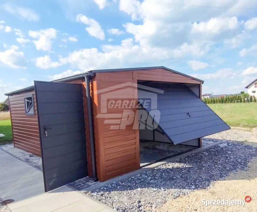 Garaż blaszany 4x6 GP213 Sprzedaż Niepołomice