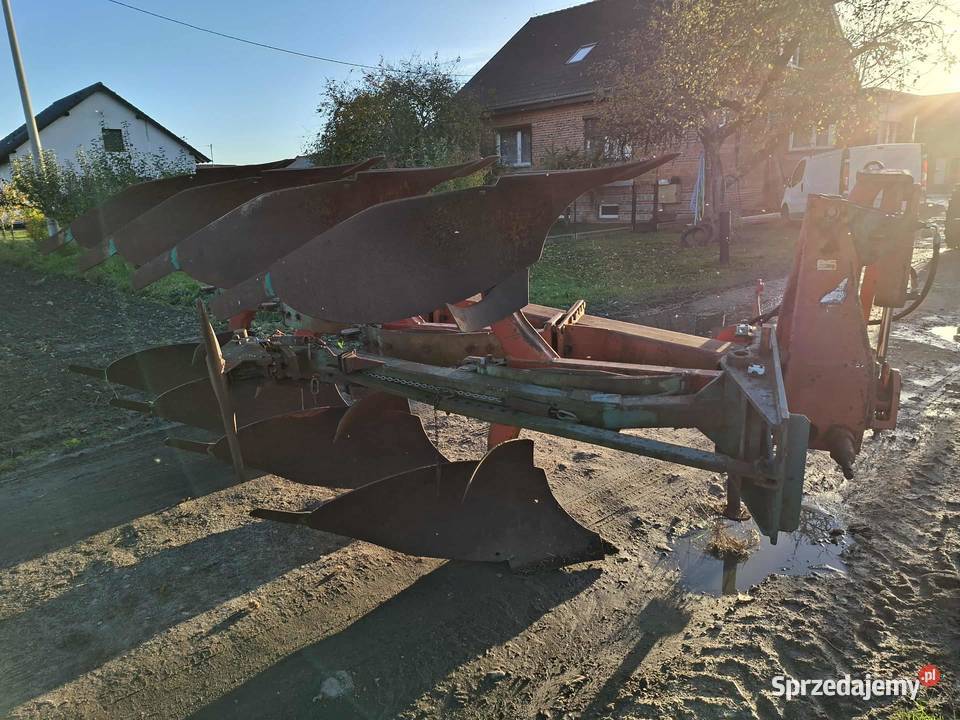 plug 4 skibowy obrotowy kverneland Resor nieuszkodzony Borek Wielkopolski sprzedam