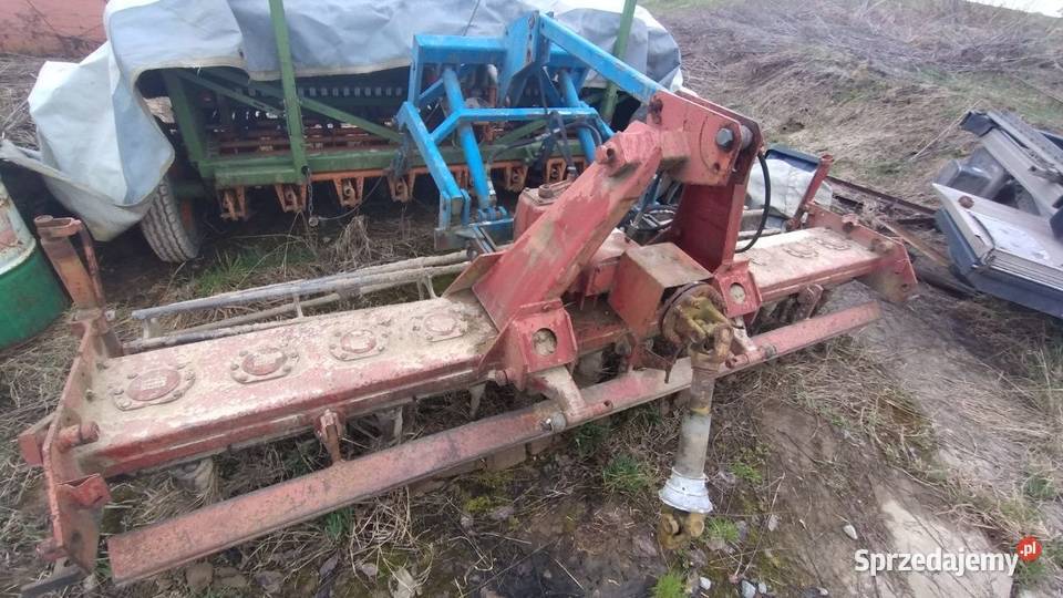 Agregat uprawowosiewny z broną KVERNELAND