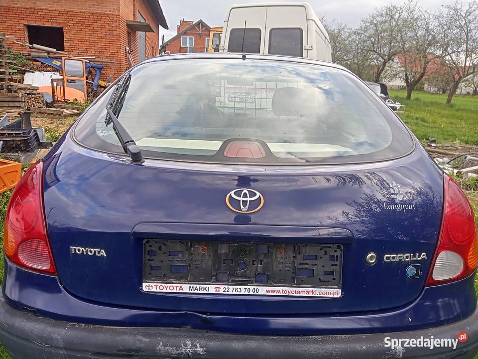 Bagażnik klapa Corolla E11 8M4 Hatchback 5D świętokrzyskie Sandomierz