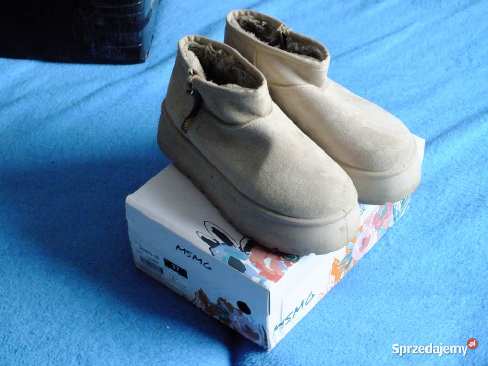 Sprzedam damskie śniegowce 1 raz chodzone w Gdańsk sprzedam